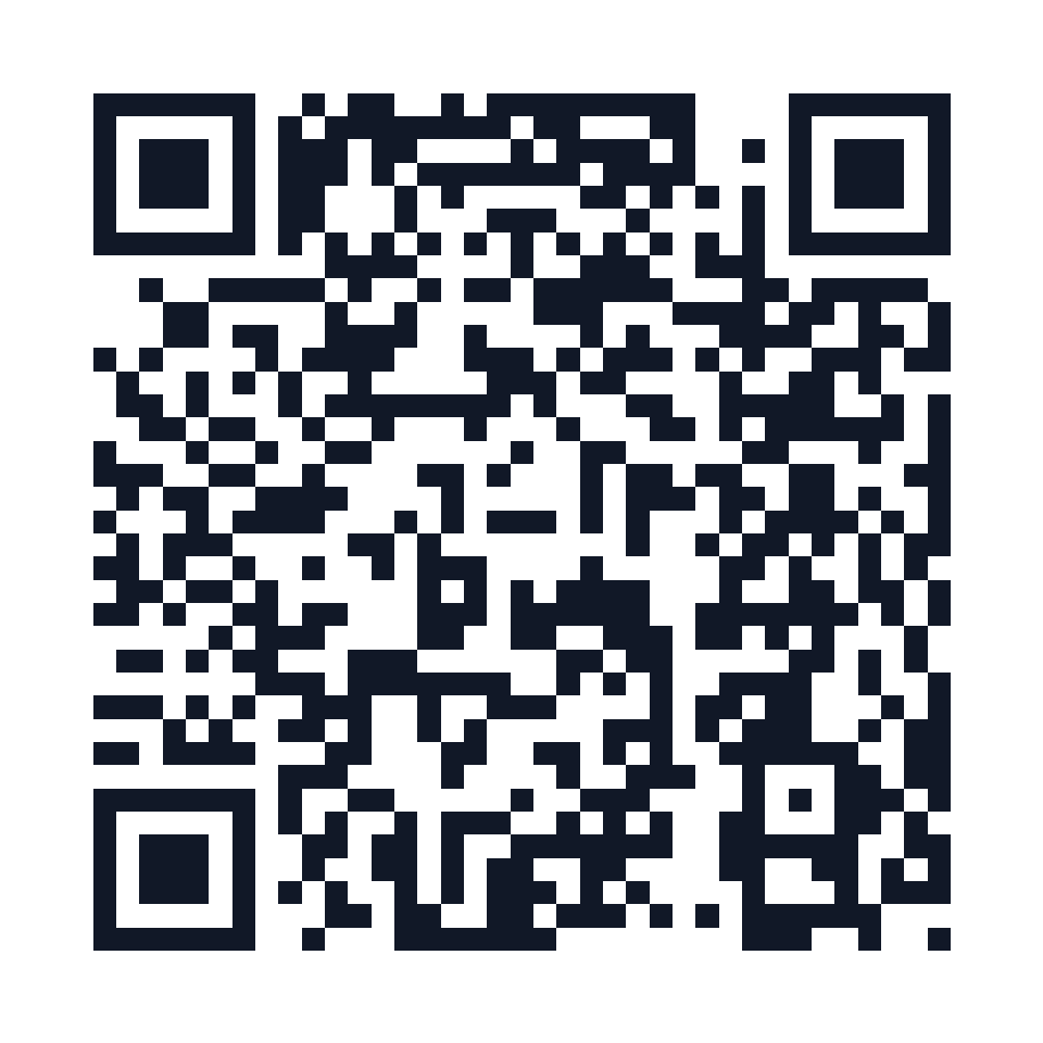QR code for the Autism & Communication Support Emergency Guide