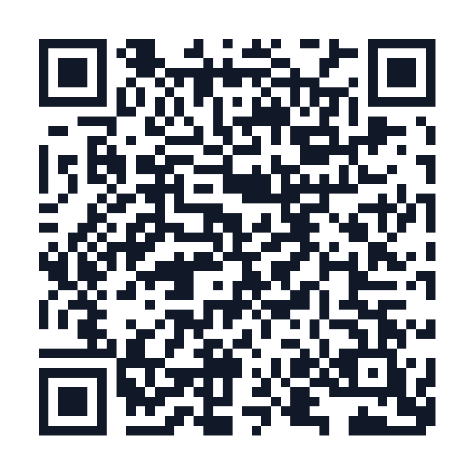 QR code for the Parkinson's Emergency Guide